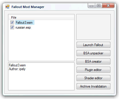 Fallout Mod Manager 